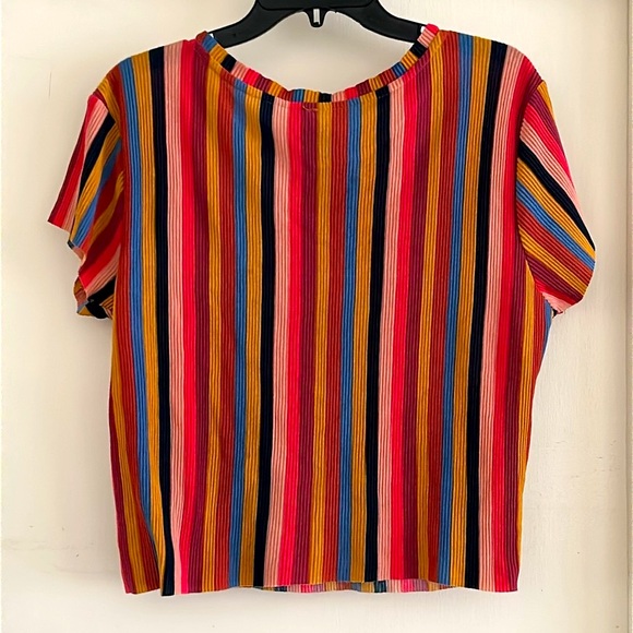 Wild Fable Women's Multi-Color Ribbed Top - Picture 2 of 9